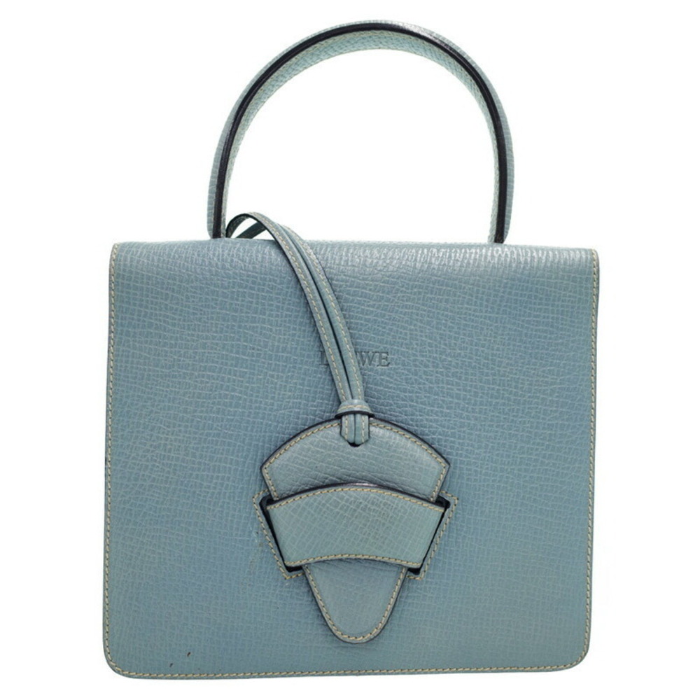 LOEWE Barcelona 2way Handbag Leather Shoulder Bag